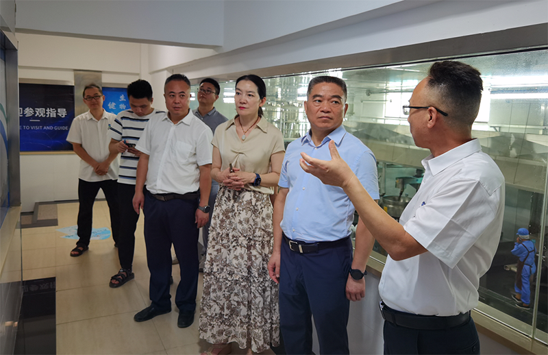 邵陽市委常委、常務副市長王永紅一行領導到邵陽紅出貨倉-天香生物產業園考察指導